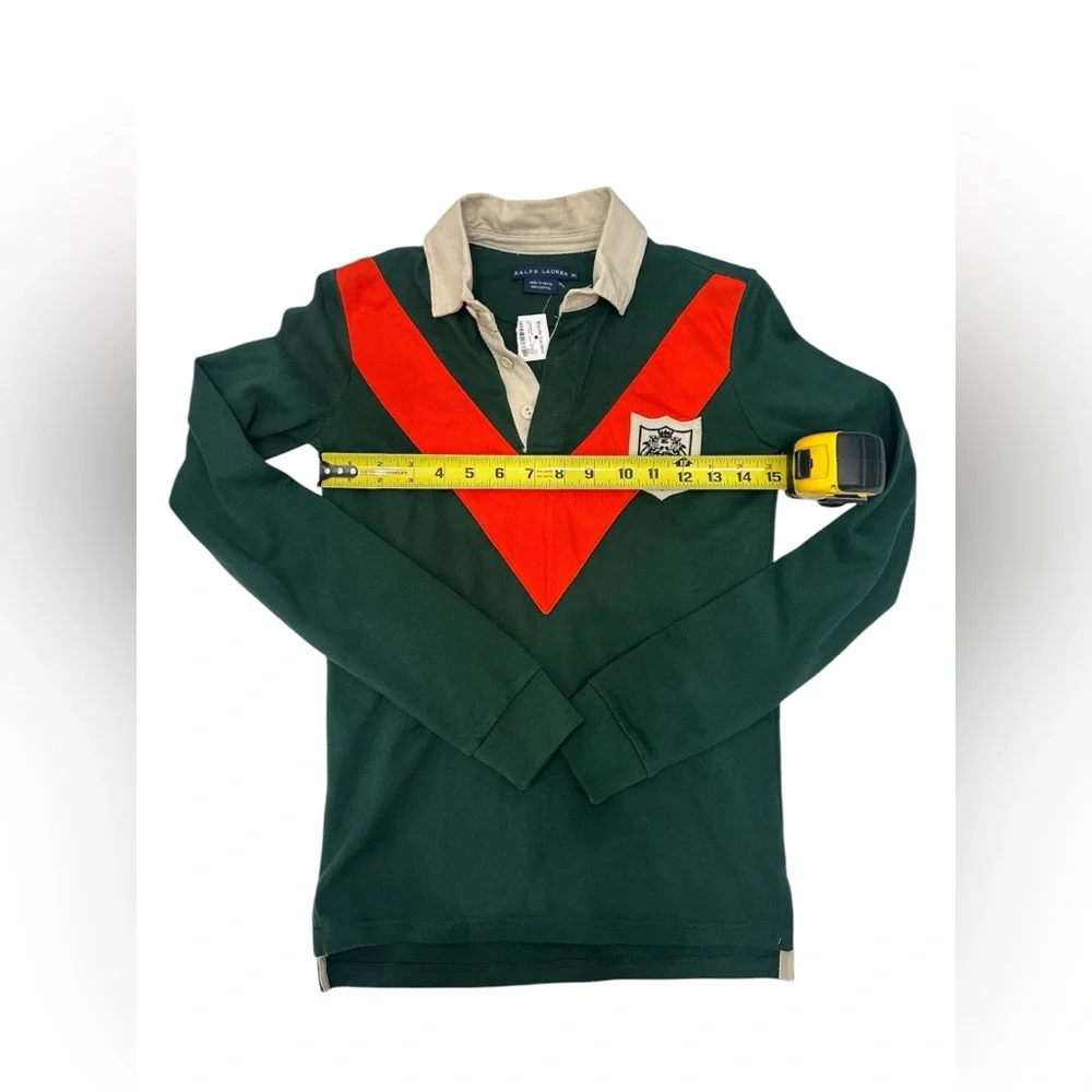 Ralph Lauren Boys Polo Long Sleeve‎ 100cotton XS NWT